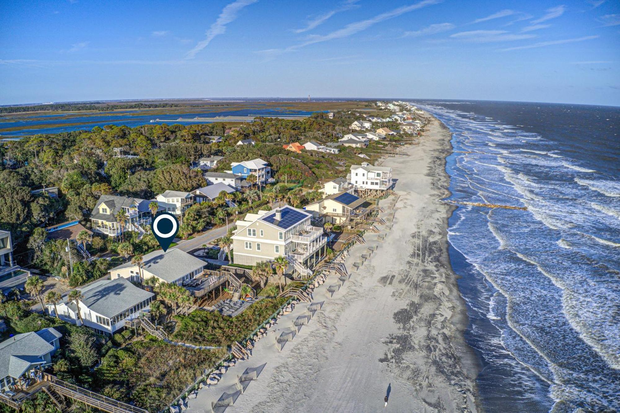 Just Beachy Villa Folly Beach Exterior foto