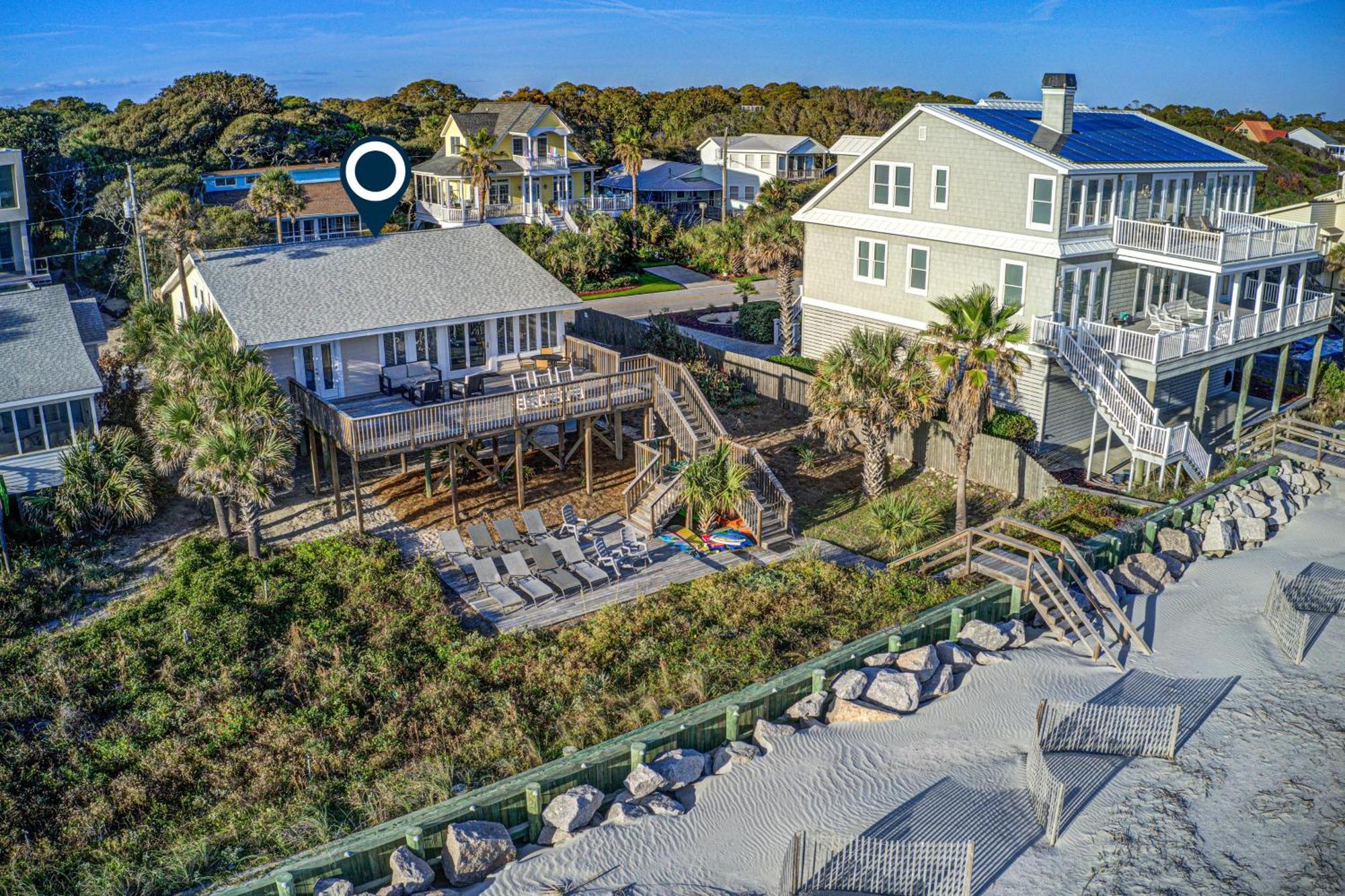 Just Beachy Villa Folly Beach Exterior foto